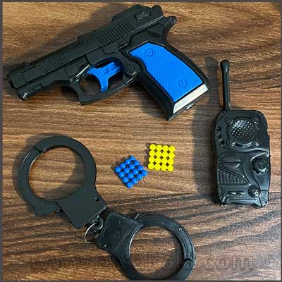 ست اسباب بازی پلیسی Golden Gun