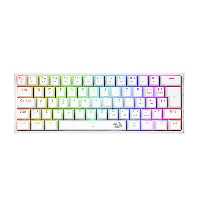 قیمت و خرید کیبورد گیمینگ باسیم ردراگون مدل FIZZ K617 White Blue Switch | یاس ارتباط