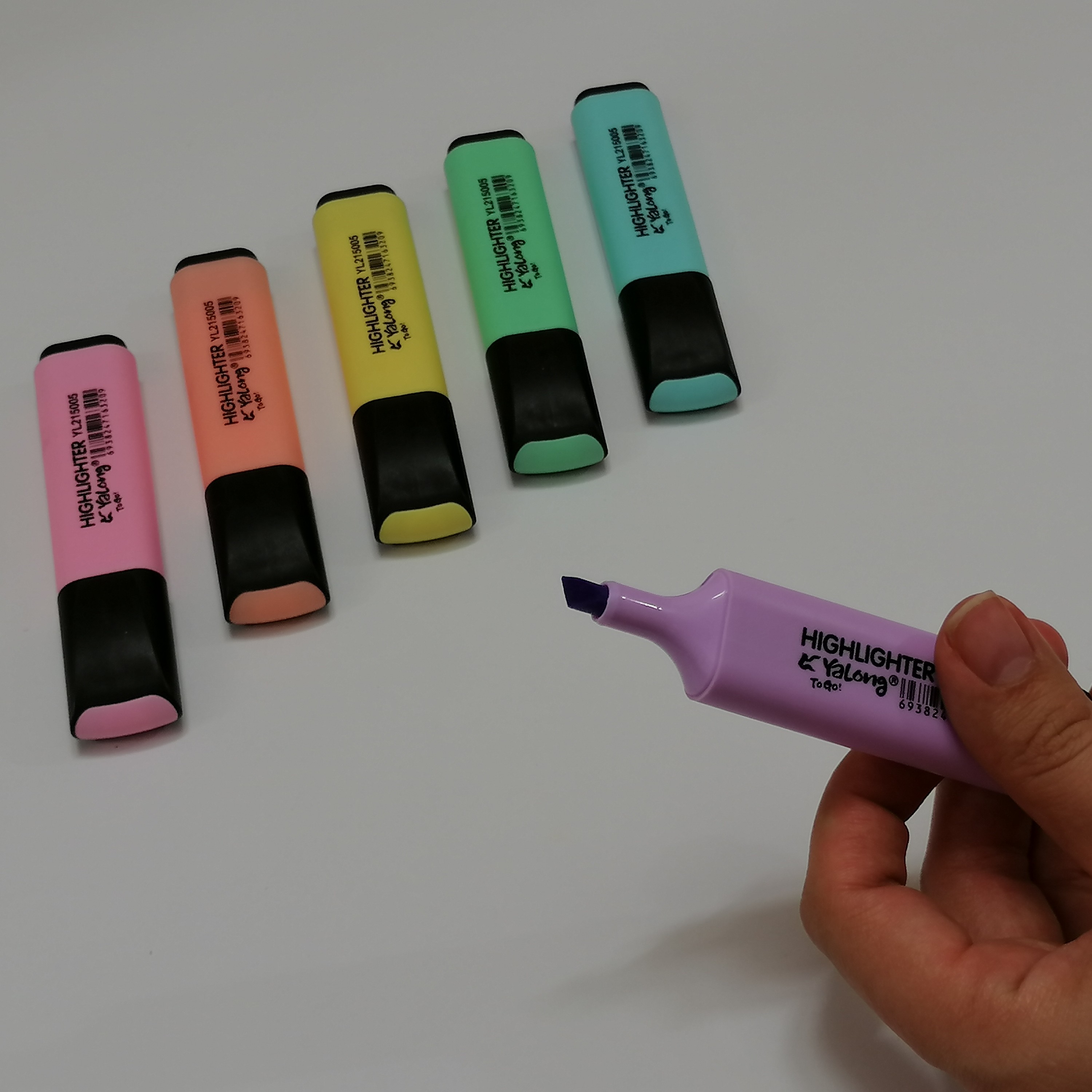 هایلایتر پاستیلی یالونگ دارای رنگبندی 