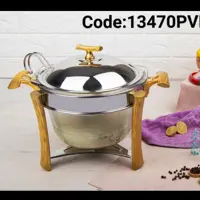 سوفله سوپ خوری طلایی کروپ ست (ارسال رایگان)