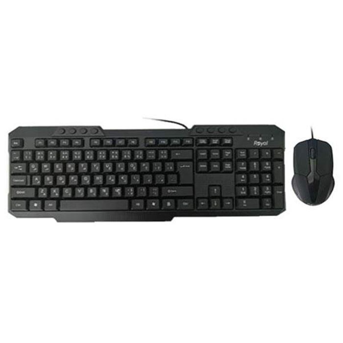 کیبورد و ماوس رویال مدل K163M204
