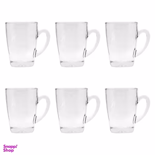 لیوان بلور کاوه مدل اورانوس کد 0052 بسته 6 عددی