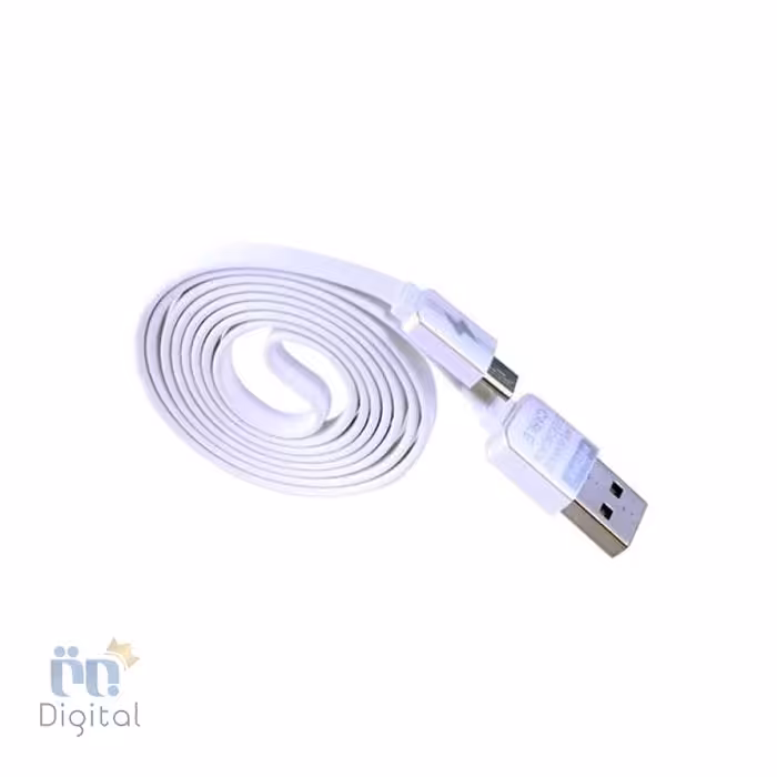 کابل تبدیل USB به microUSB ریمکس مدل M-Cow به طول 1 متر