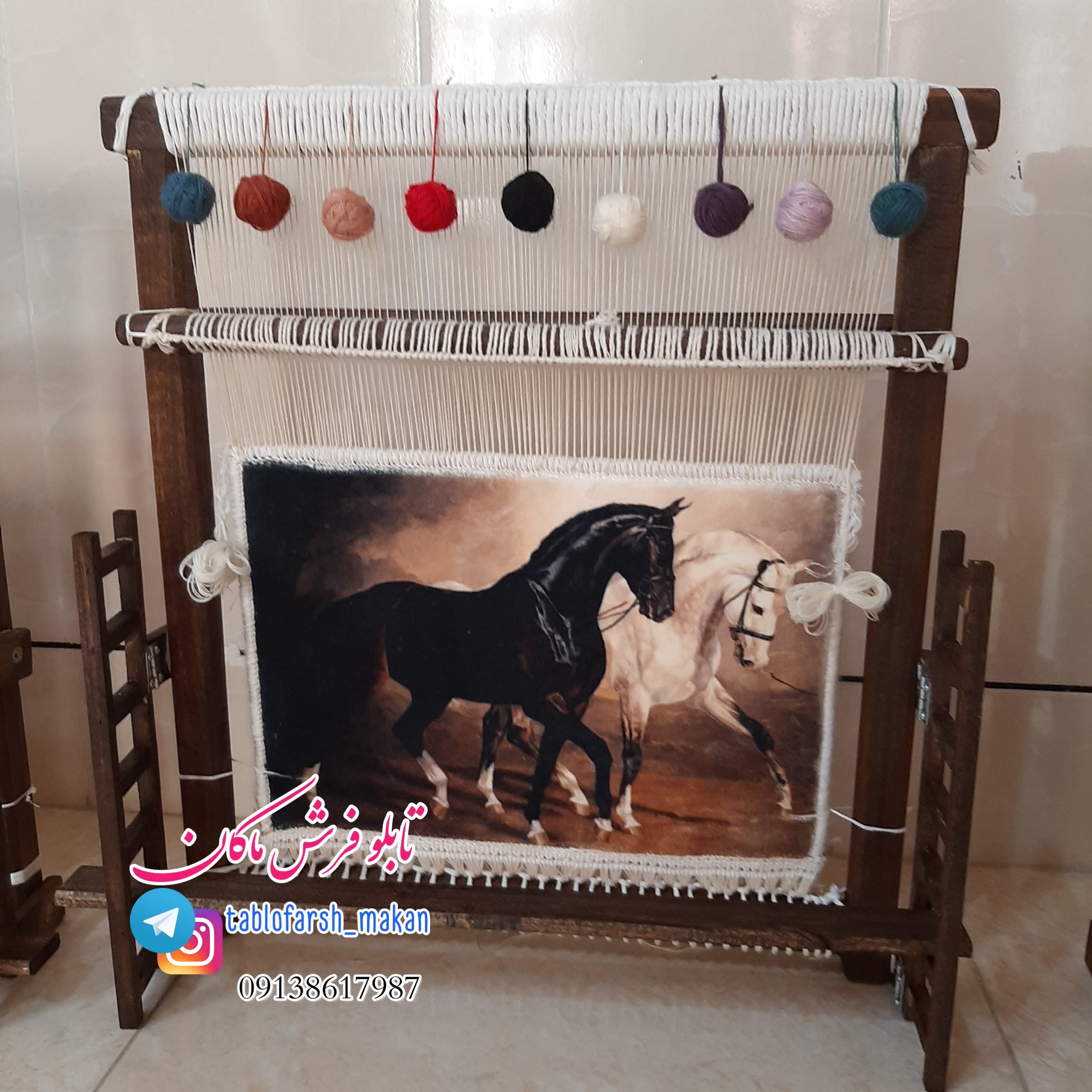 دارفرش قالی سنتی(دست ساز)