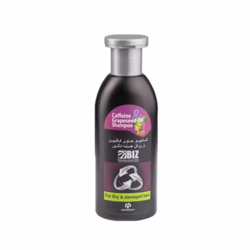 شامپو کافئین و روغن هسته انگور بیز