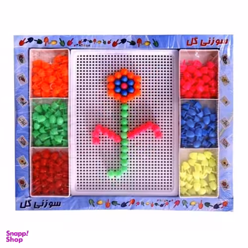 بازی سوزنی گل وزن 450 گرم