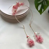 تل آویزدار دخترانه مدل بهار در رنگ بندی متنوع