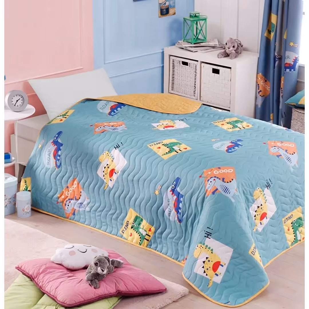 لحاف و بالش تک نفره کودک و نوجوان از ترکیه