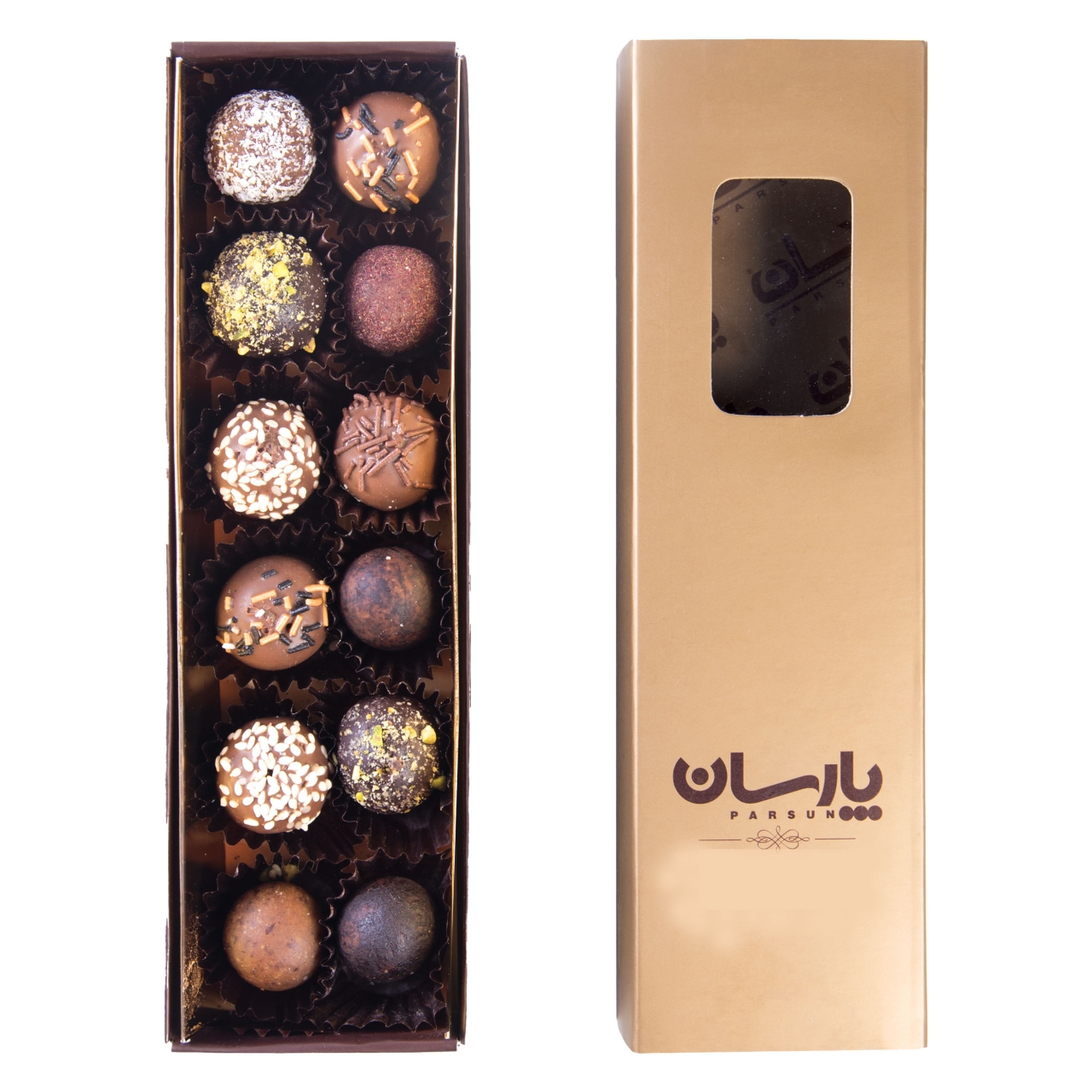 ترافل خرما پارسان - 100 گرم