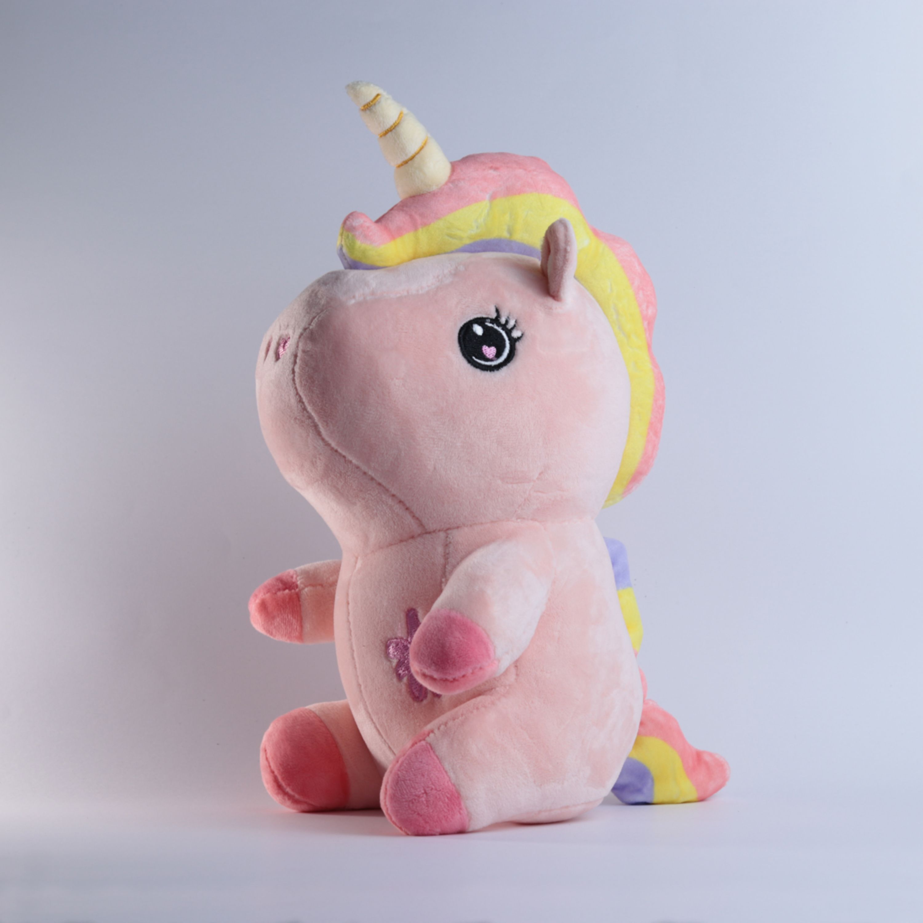 عروسک نانویی تک شاخ صورتی