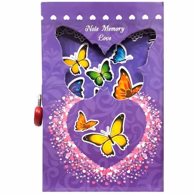 دفتر خاطرات قفل دار