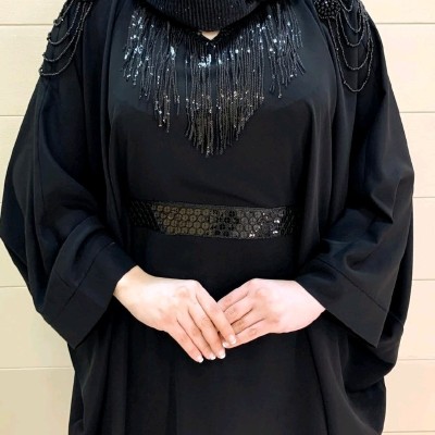 مانتو مجلسی مدل عبا الیزه نورا