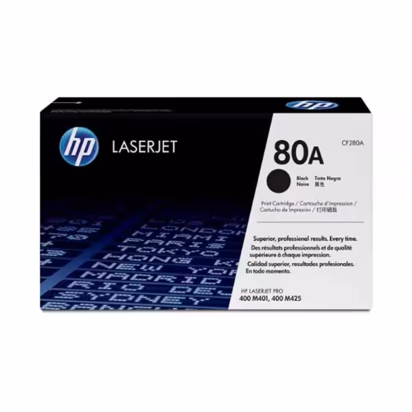 HP Black Original LaserJet Toner Cartridge 80A | کارتریج پرینتر اچ پی لیزری