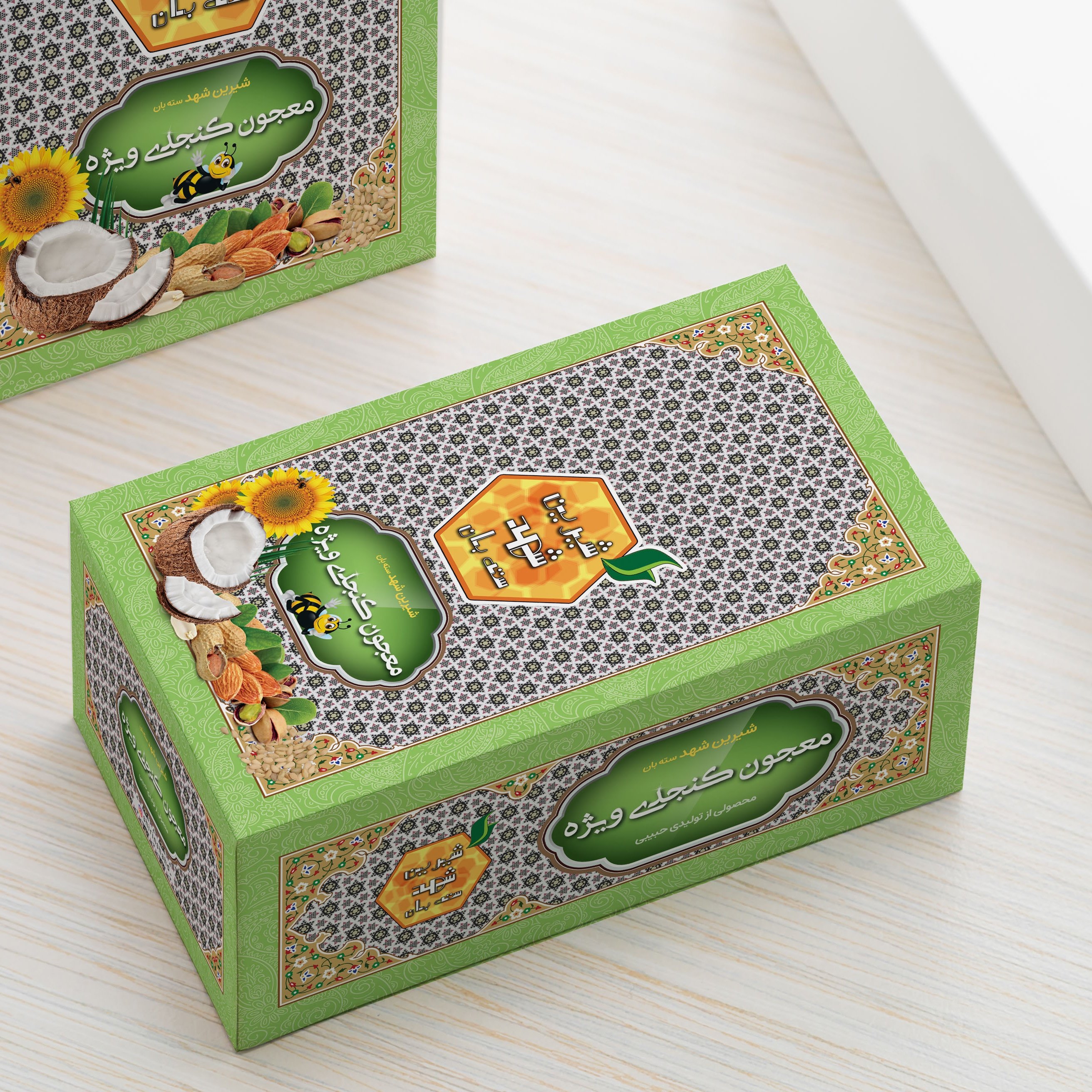 معجون کنجدی 30 عددی  ویژه شیرین شهد سته بان