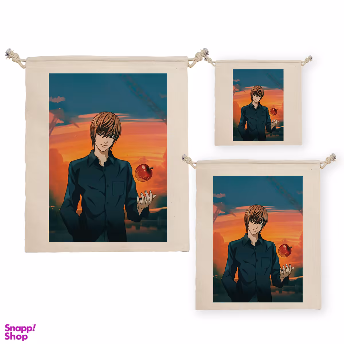 نظم دهنده ترمه طراحان ایده طرح دث نوت Death note کد strm0349 مجموعه 3 عددی