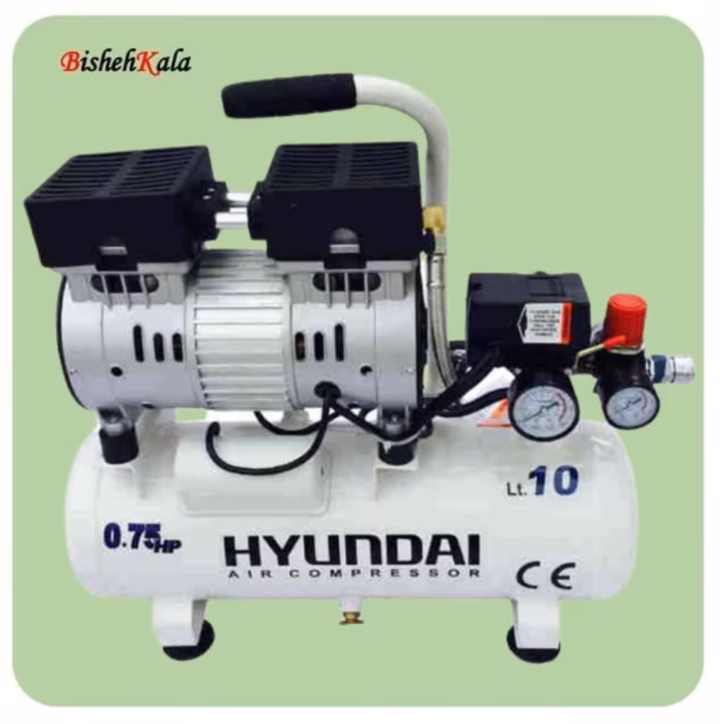 کمپرسور باد سایلنت هیوندای HYUNDAI مدل 1075 – AC