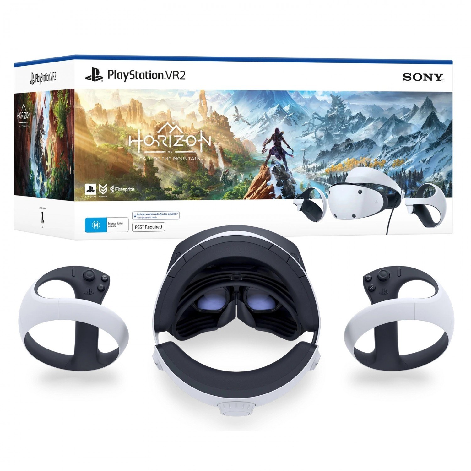 عینک واقعیت مجازی سونی مدل vr2 به همراه بازیHorizon Call of the mountainمدل- F33