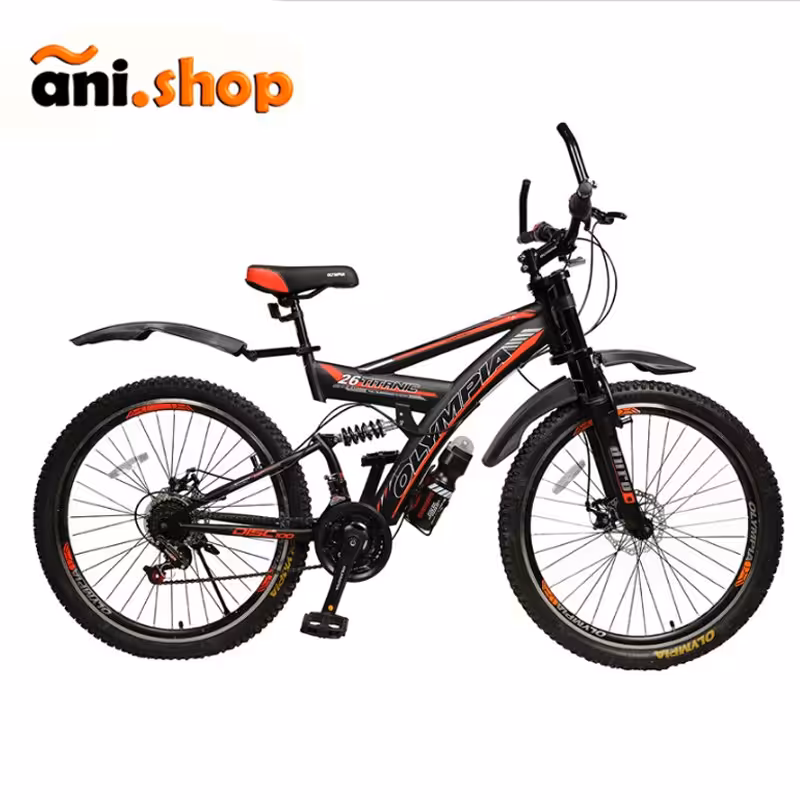 دوچرخه کوهستان المپیا مدل TITANIC سایز 26 ترمز دیسکی