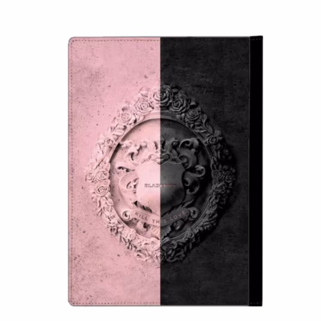 دفتر کلاسور طرح پلک پینک A4 