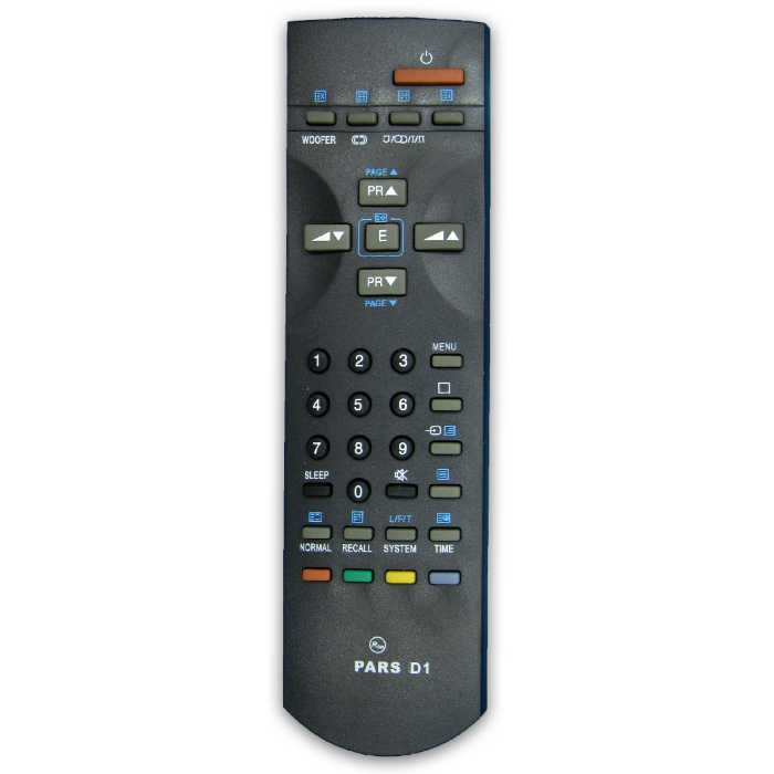 کنترل تلویزیون پارس PARS مدل D1