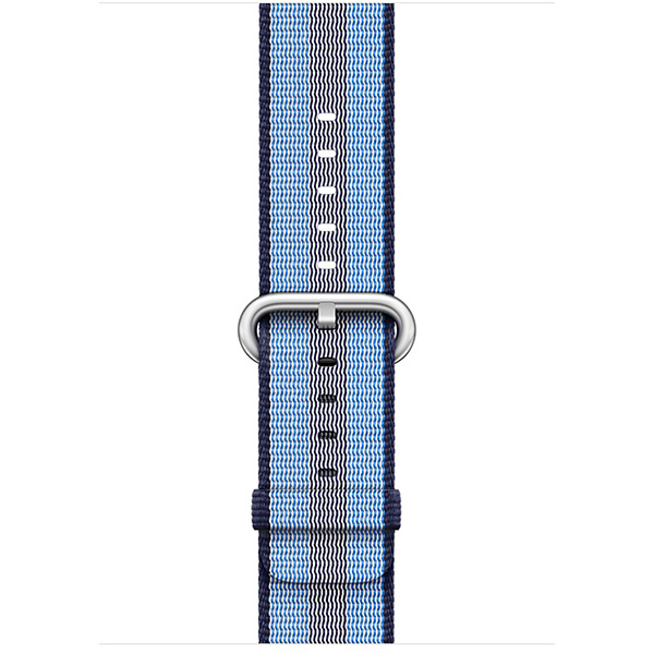 بند اپل واچ 3 نایلون زنانه 38 میلیمتری مدل Midnight Blue Stripe - Hiapple.ir
