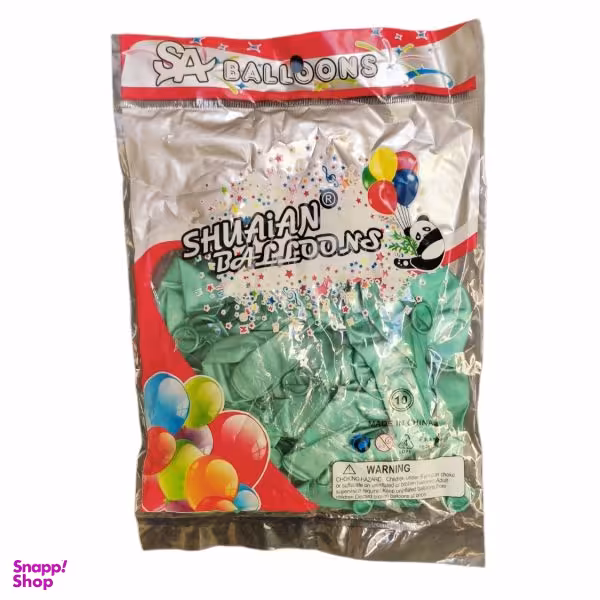 بادکنک مدل کروم بسته 50 عددی