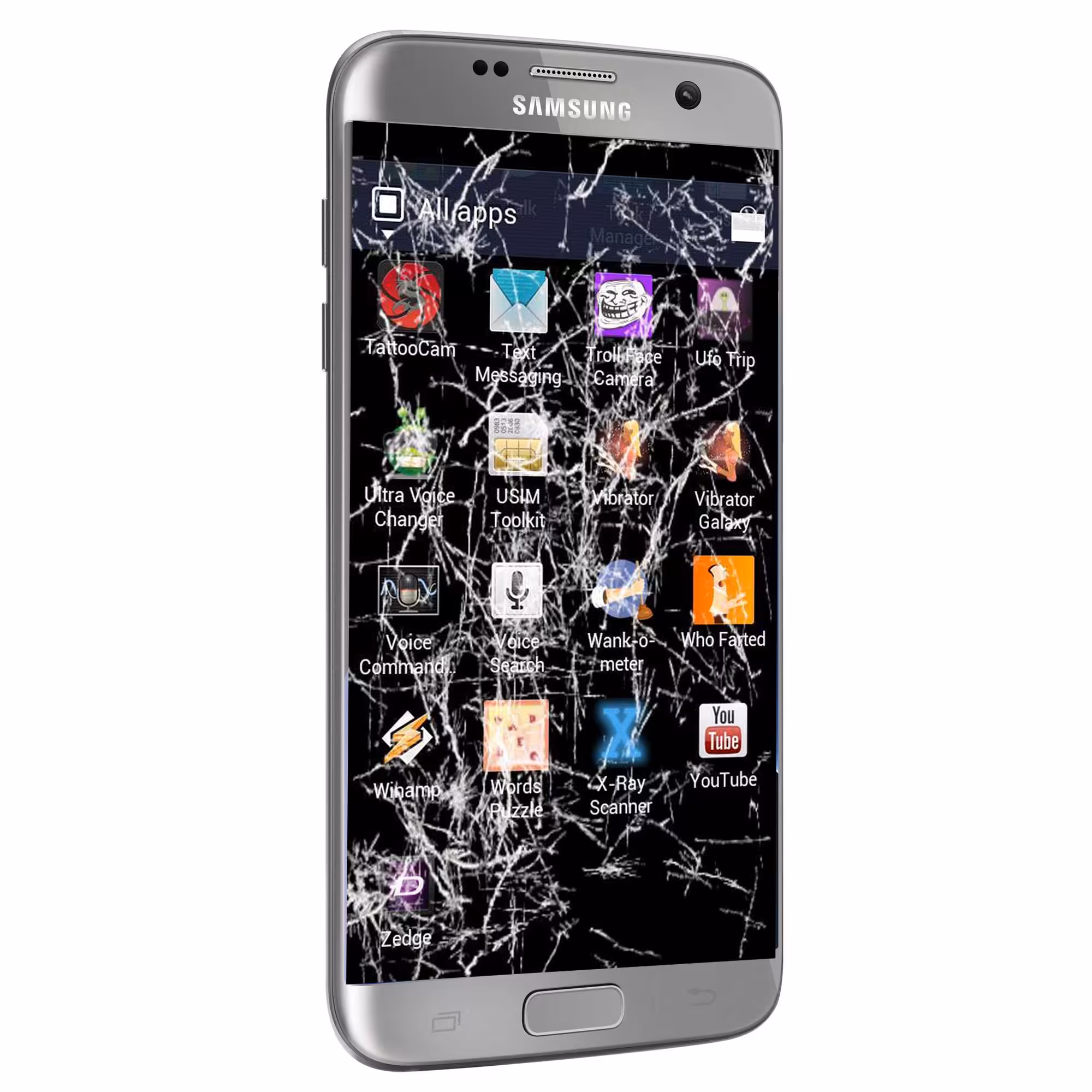 تعویض گلس گوشی موبایل گلکسی S7 Edge سامسونگ