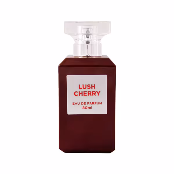 ادوپرفیوم فراگرنس ورد لاش چری Lush Cherry مردانه و زنانه حجم 80 میلی لیتر
