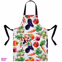 پیشبند آشپزخانه مدل A1-100516 رنگ مشکی سایز 50*70 سانتی‌ متر