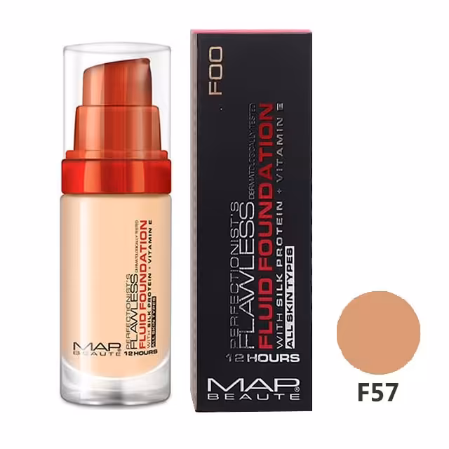  کرم پودر پمپی فلوئید مپ بوته 57