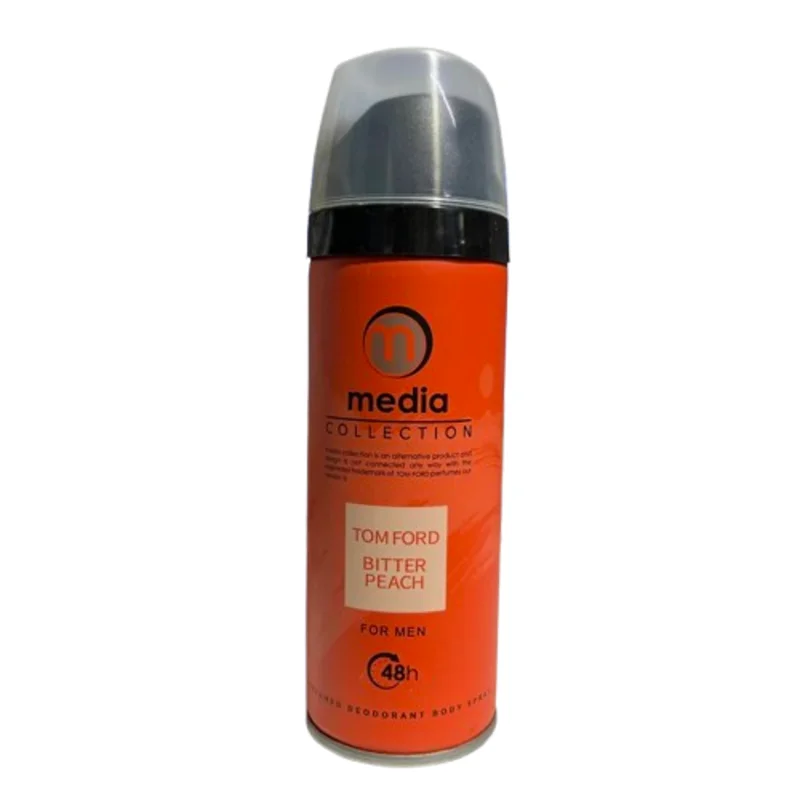 اسپری بدن مردانه مدیا مدل تام فورد جم 200 میلی لیتر