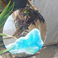 آیینه طرح دریا قطر چهل رزین خاتون موجود