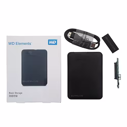 باکس هارد وسترن USB 3.0 به  western Elements original sata