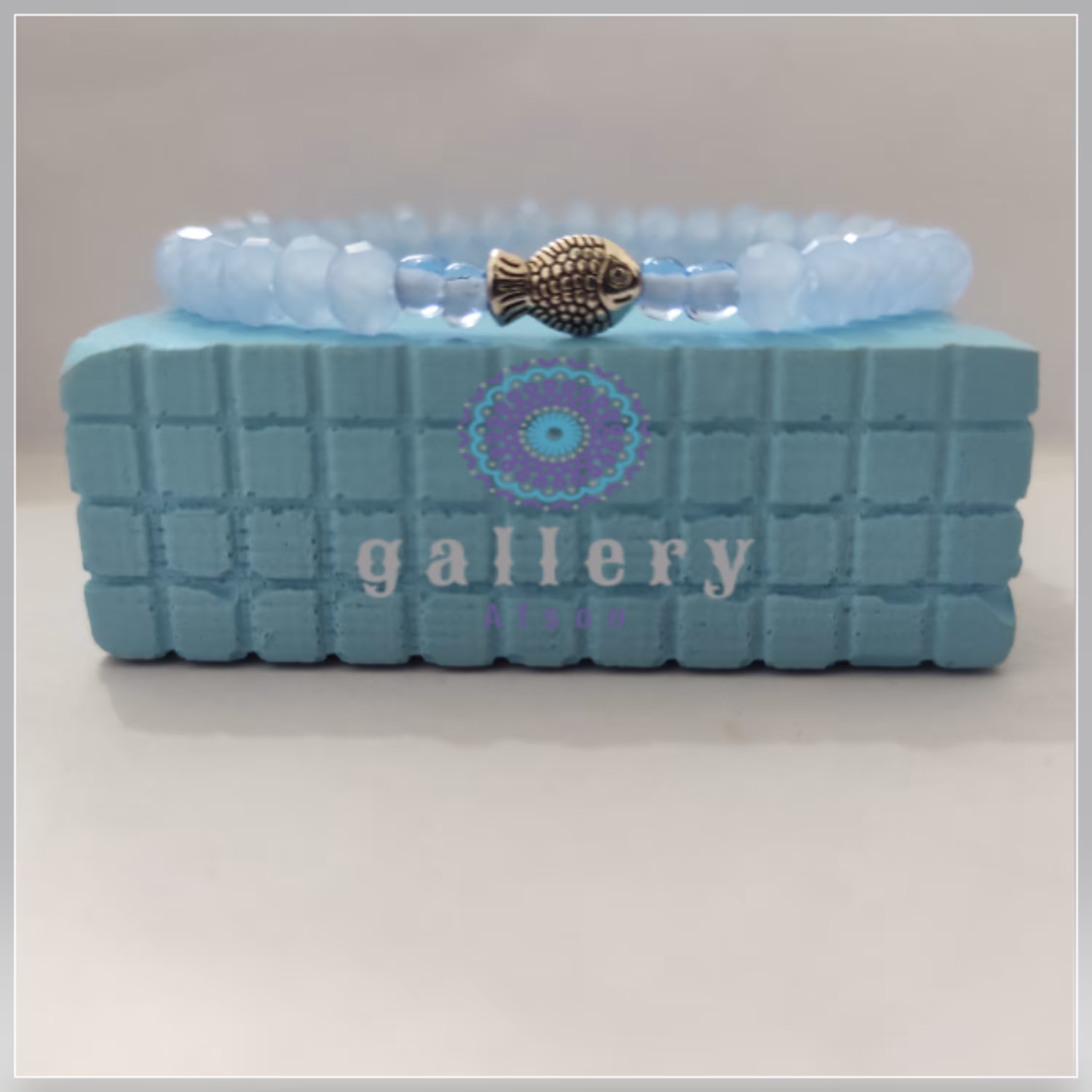 دستبند یخی (طرح ماهی)