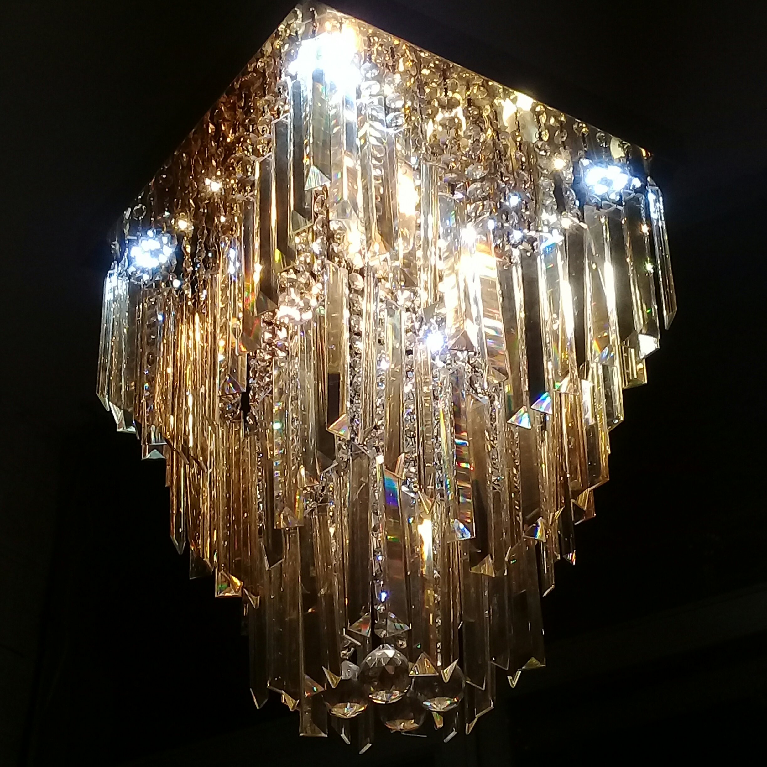 لوستر کریستالی سقفی(سناتور)