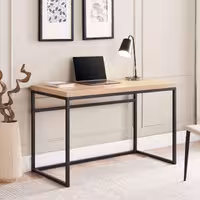 میز کامپیوتر  میز کار چوب فلز 