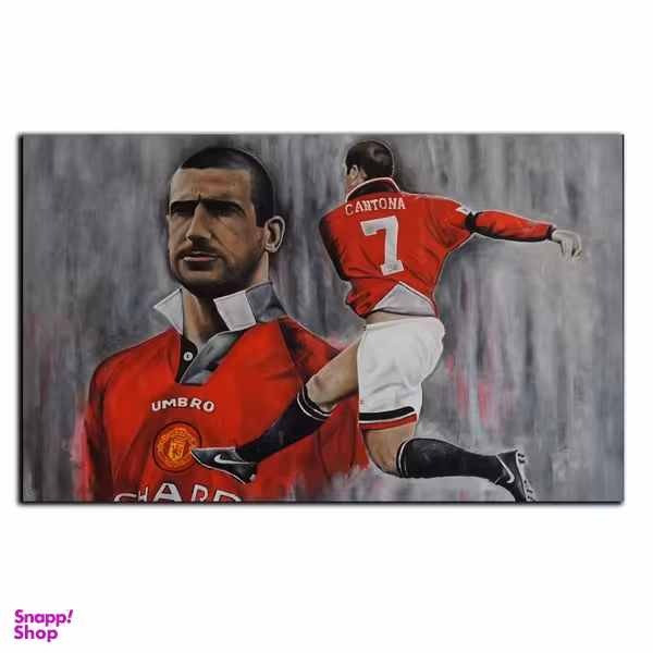 تابلو شاسی بکلیت طرح بازیکن فوتبال اریک کانتونا تیم منچستر یونایتد مدل SH-S6578