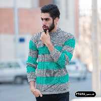 بافت راه راه درشت مردانه Rayan کد 36565 جنس پلی استر