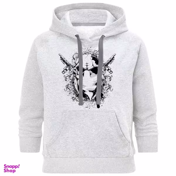 هودی مردانه طرح اسکلت کد S293