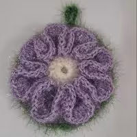 اسکاج گل خیلی زیباوشیک دولایه