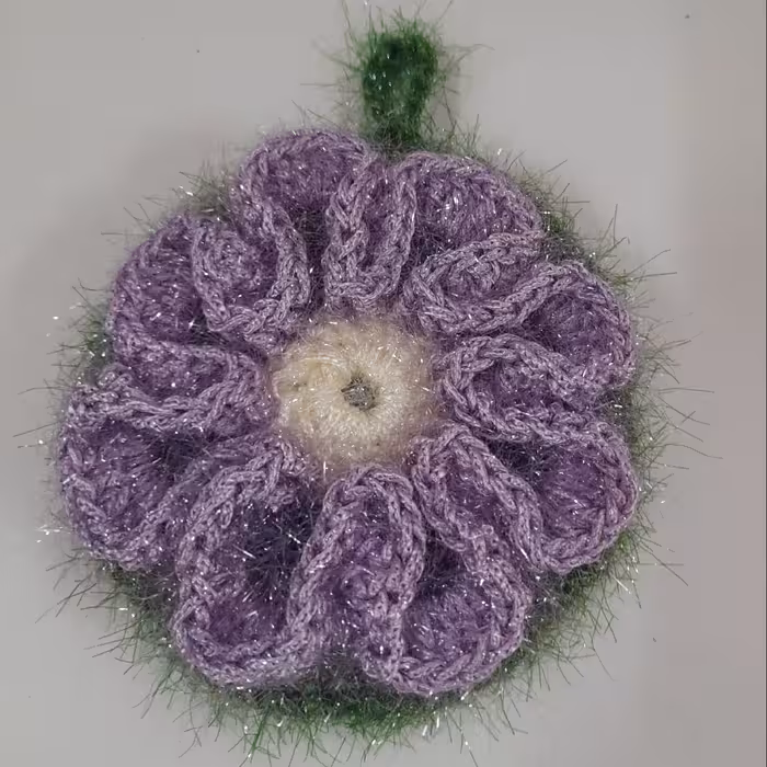 اسکاج گل خیلی زیباوشیک دولایه