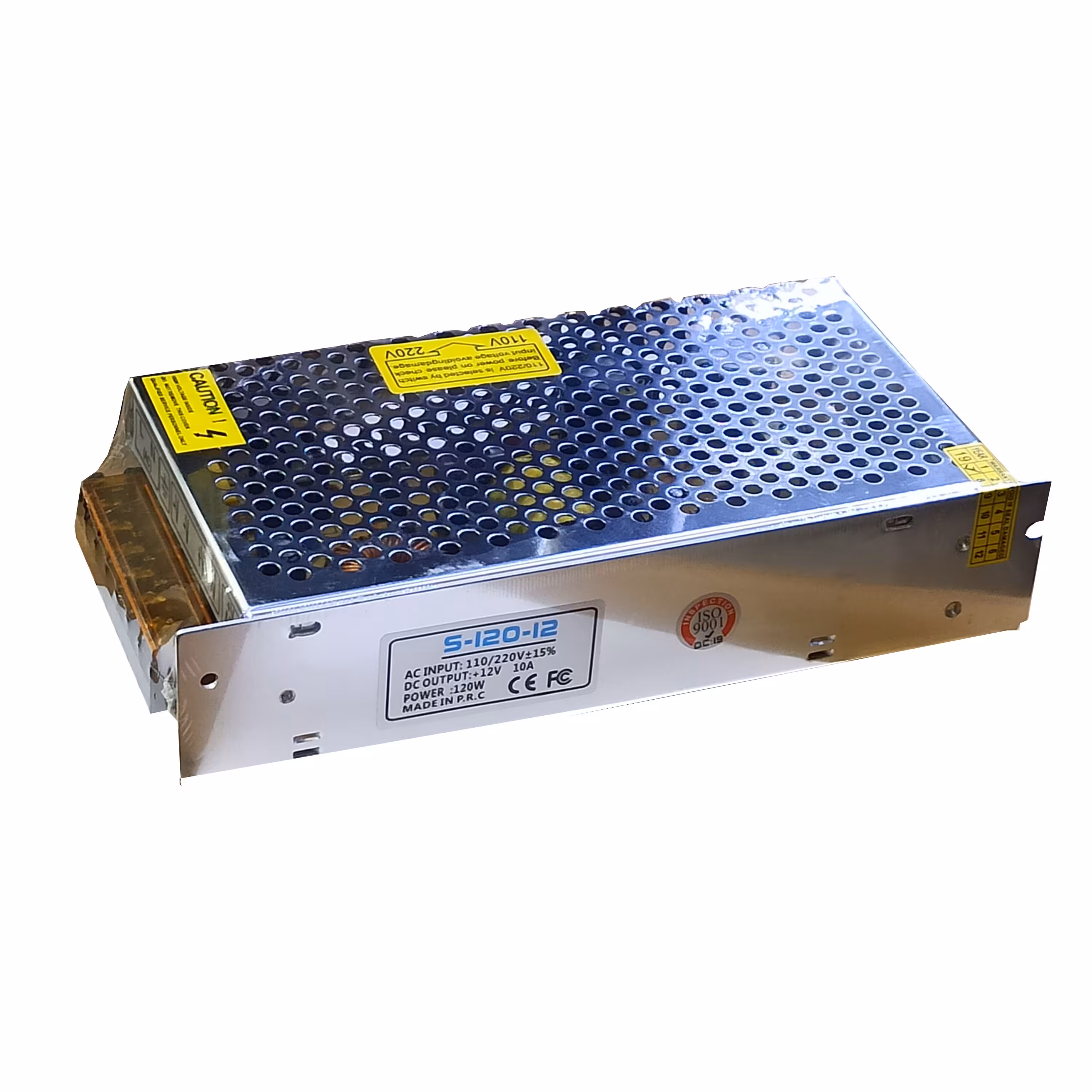 آداپتور 12 ولت 10 آمپر فلزی سوئیچینگ