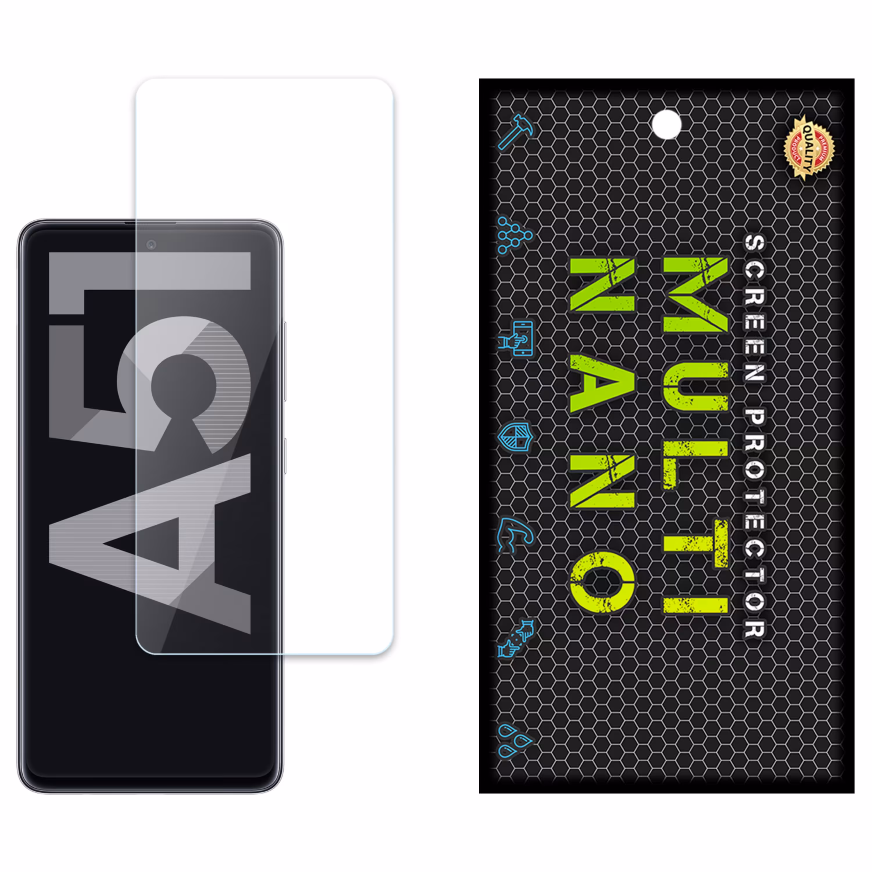 محافظ صفحه نمایش MultiNano مدل X-S1N مناسب برای موبایل سامسونگ Galaxy A51 4G