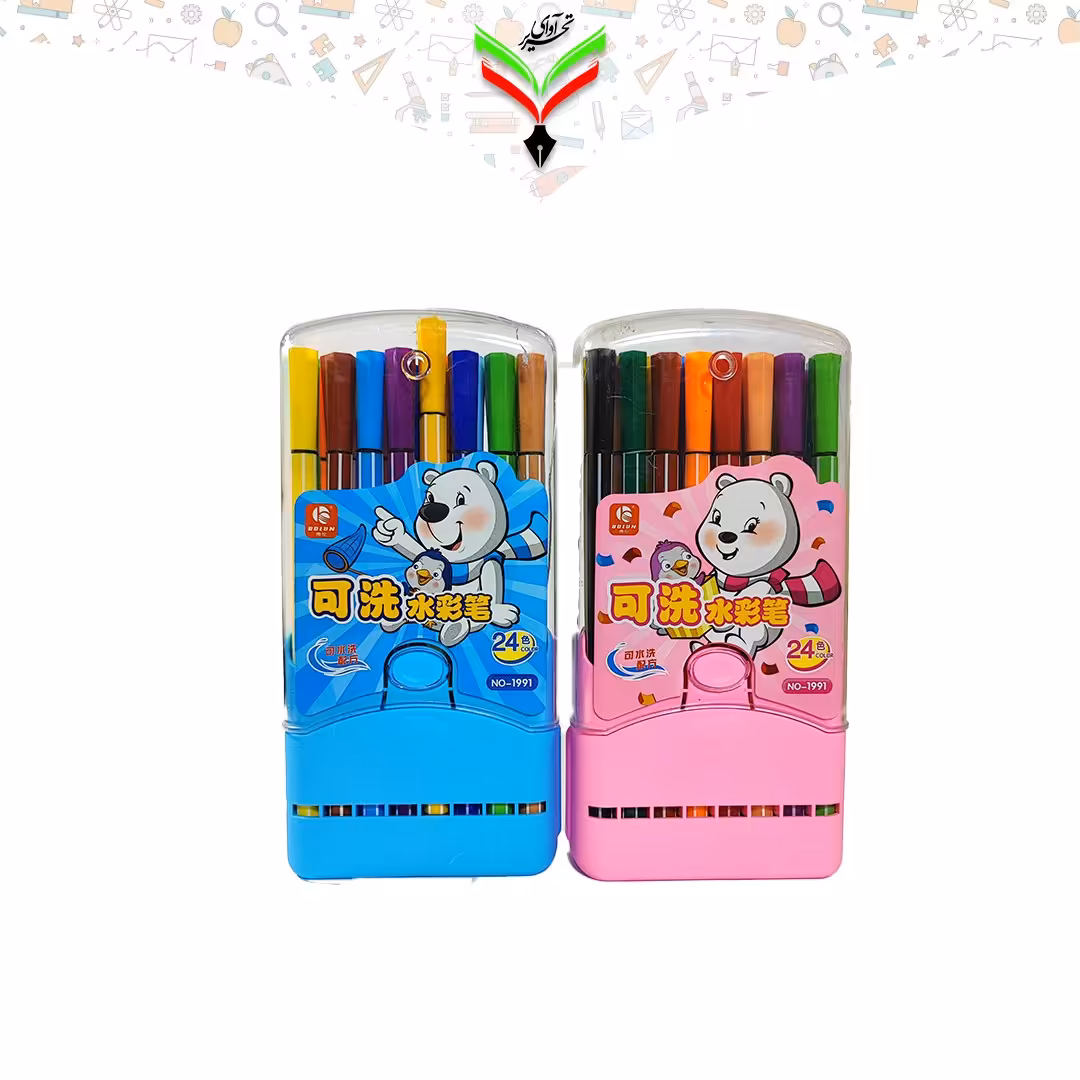 ماژیک 24 رنگ طلقی کیفی