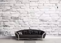 پپوستر دیواری آجری سفید HQ-2228
