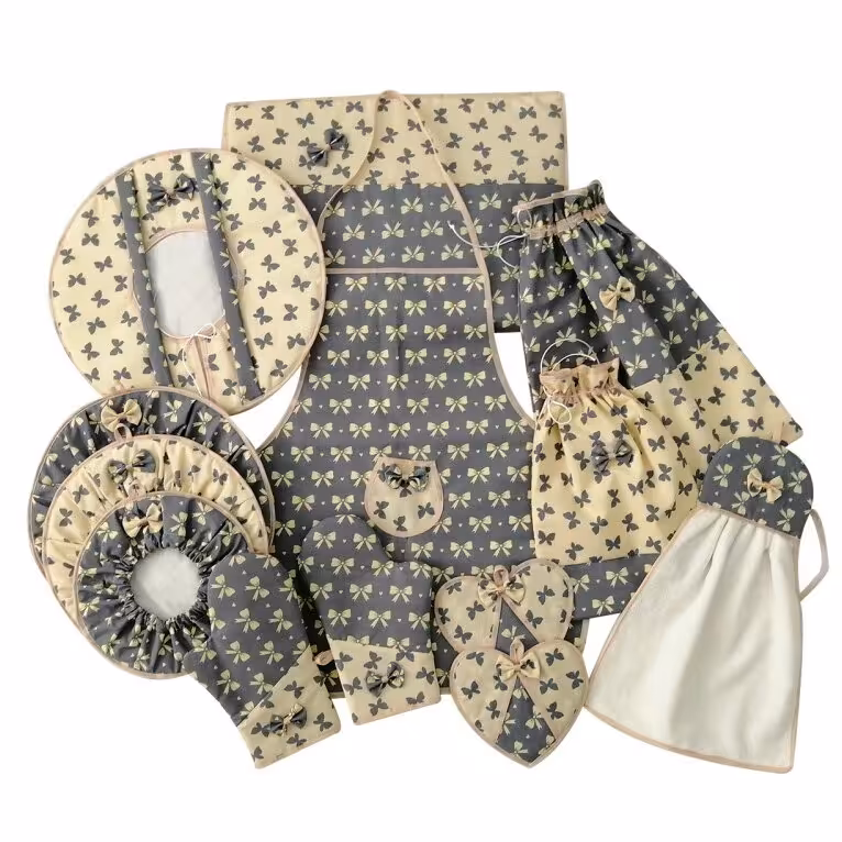 سرویس پارچه‌ای آشپزخانه13تیکه