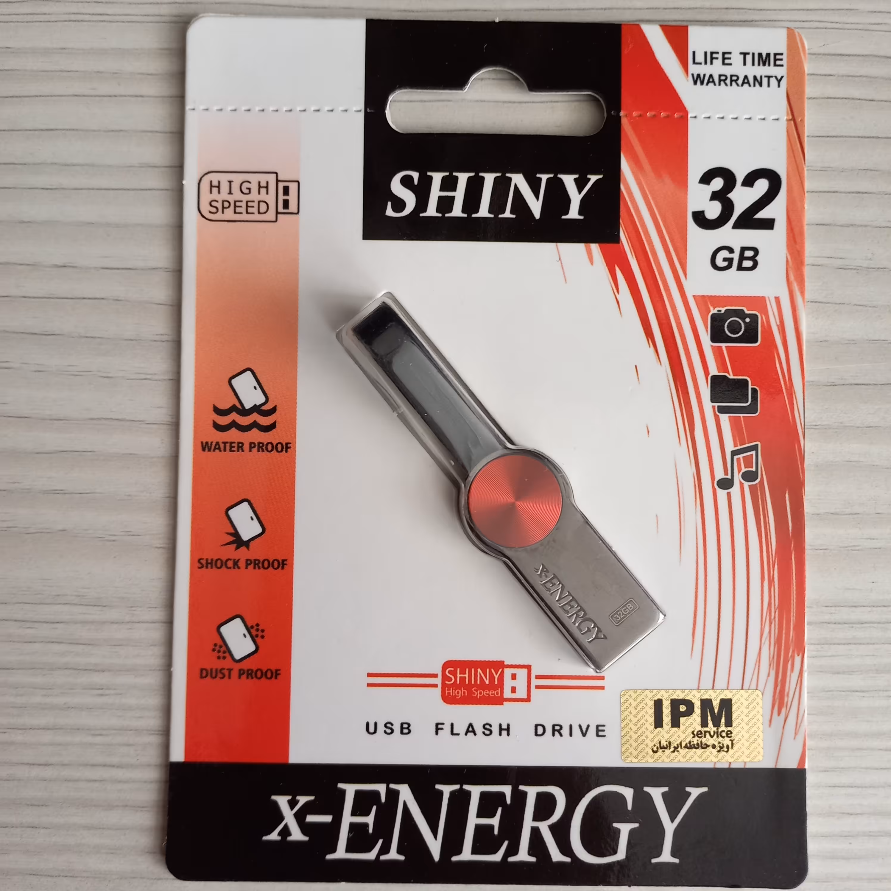 فلش 32 گیگ ایکس انرژی مدل شاینی X-ENERGY Shiny

