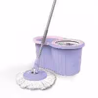 زمین شوی چرخشی مهسان مدل دلفین با دو یدک نخی )