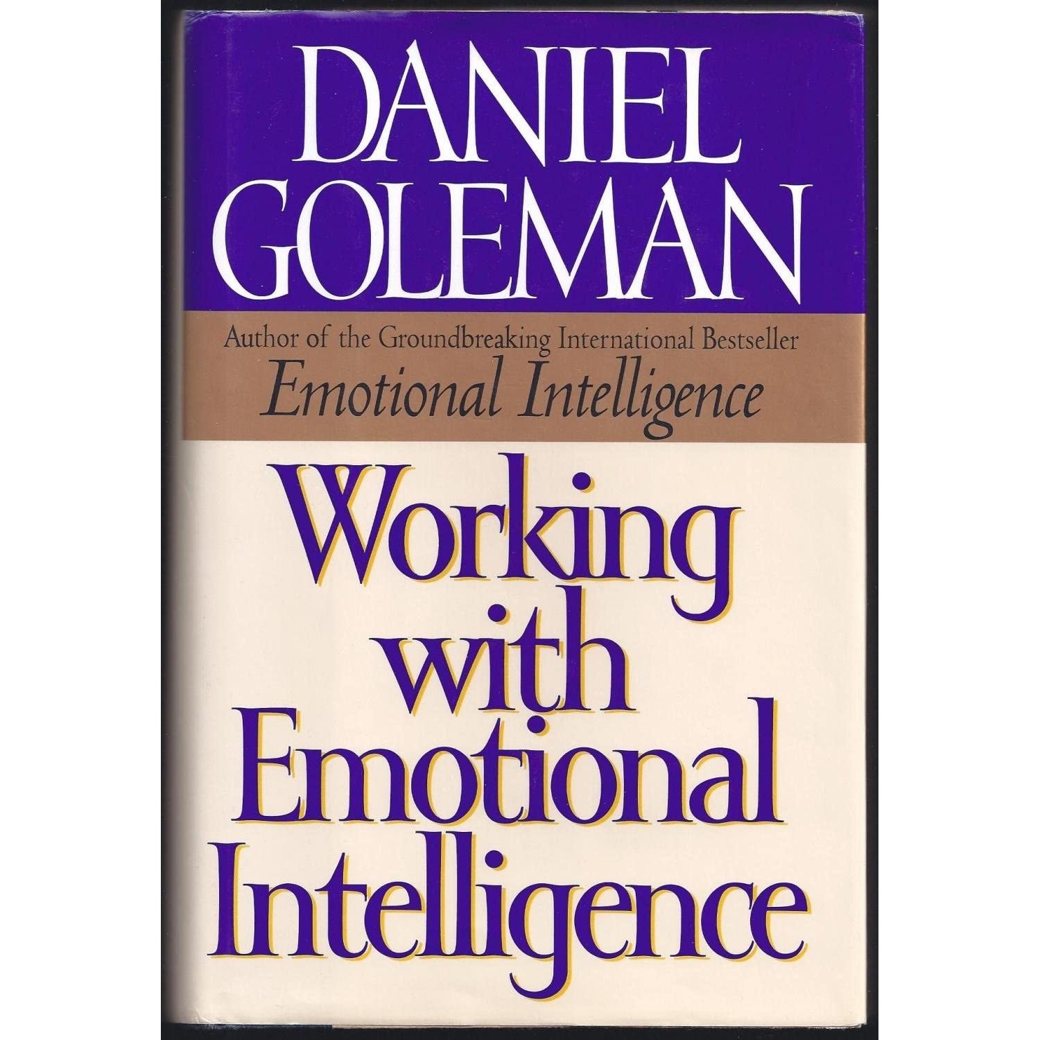 کتاب زبان اصلی Working with Emotional Intelligence اثر Daniel Goleman