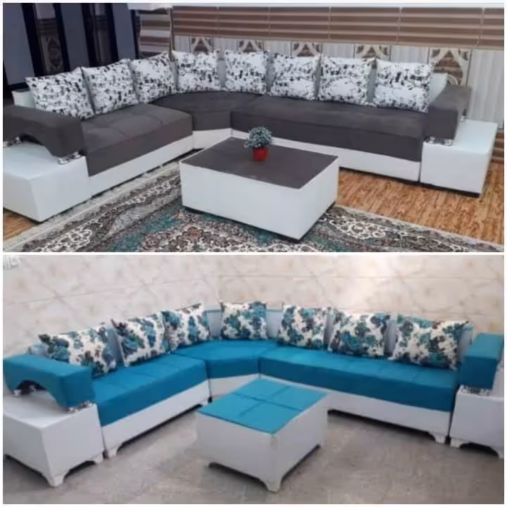 مبل ال دسته دوبل 09128447016